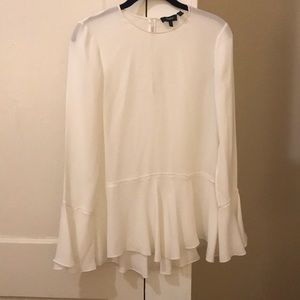 Theory Peplum Blouse